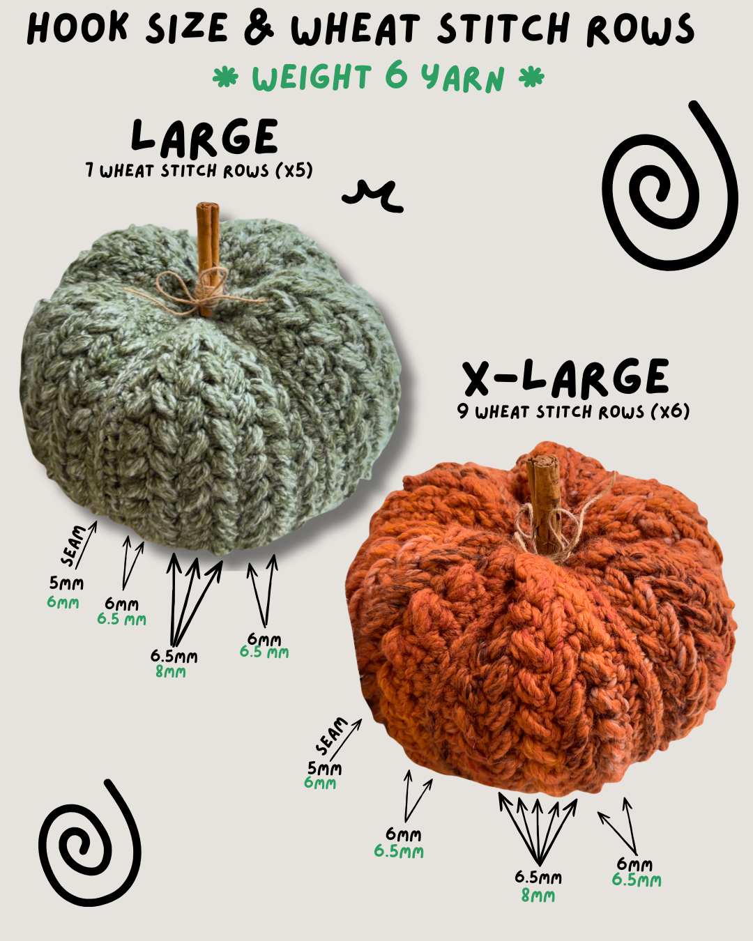 Bob & Apples Pumpkin ✦ Pattern & Video Tutorial